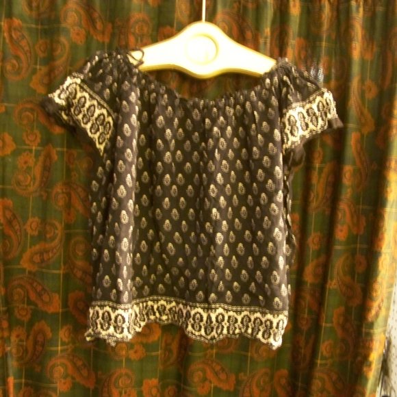 Women's Forever 21 Cute Blouse Top Size M - Picture 4 of 5